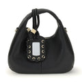 Ganni Black Recycled Polyester Handbag