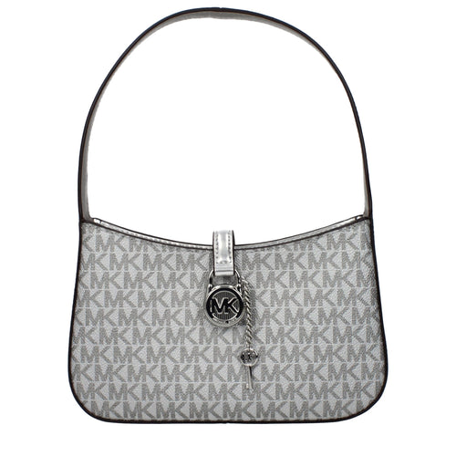 Michael Kors Gray Fabric Handbag