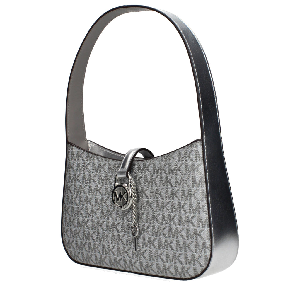 Michael Kors Gray Fabric Handbag