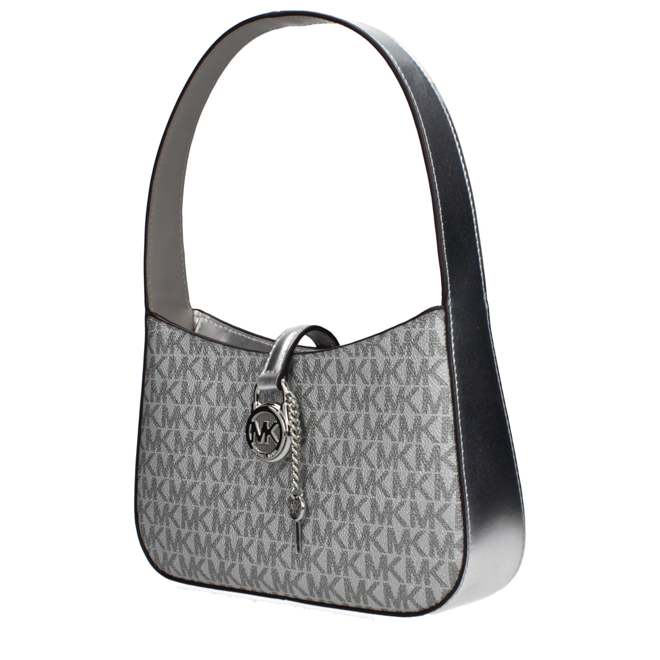 Michael Kors Gray Fabric Handbag