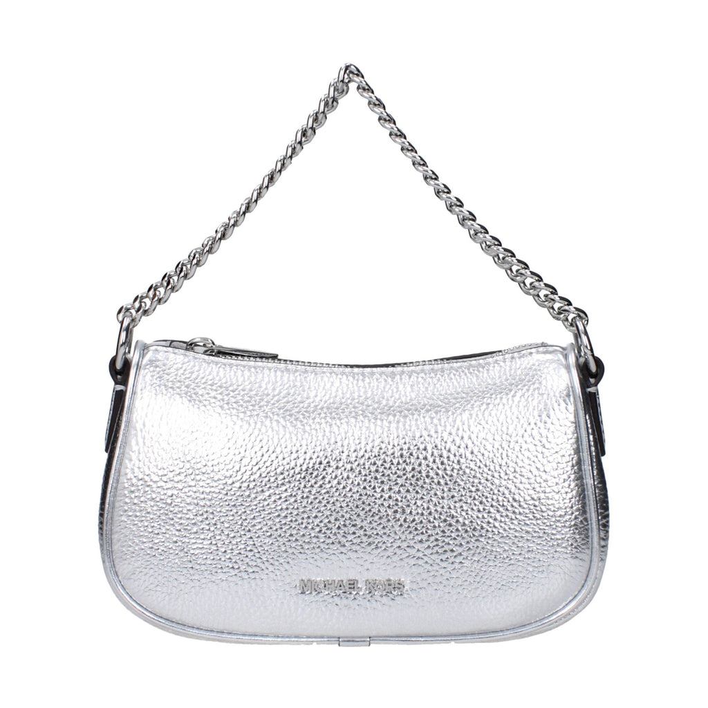 Michael Kors Gray Leather Handbag