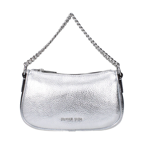 Michael Kors Gray Leather Handbag