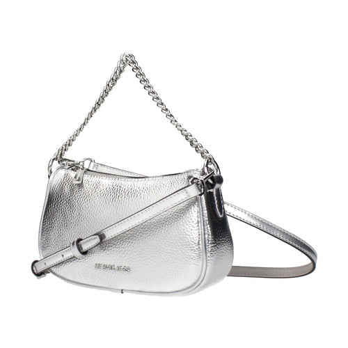 Michael Kors Gray Leather Handbag