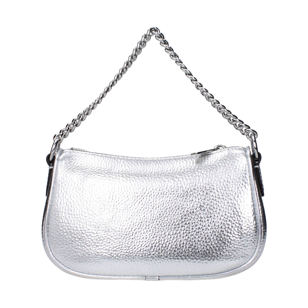 Michael Kors Gray Leather Handbag