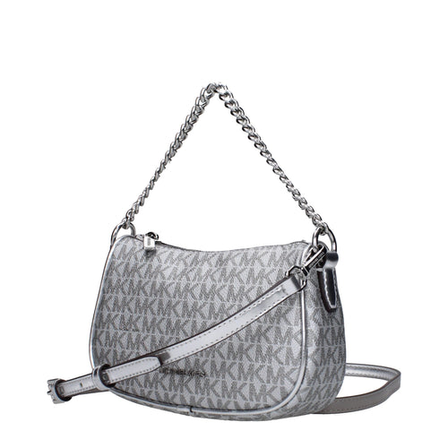 Michael Kors Gray Fabric Handbag