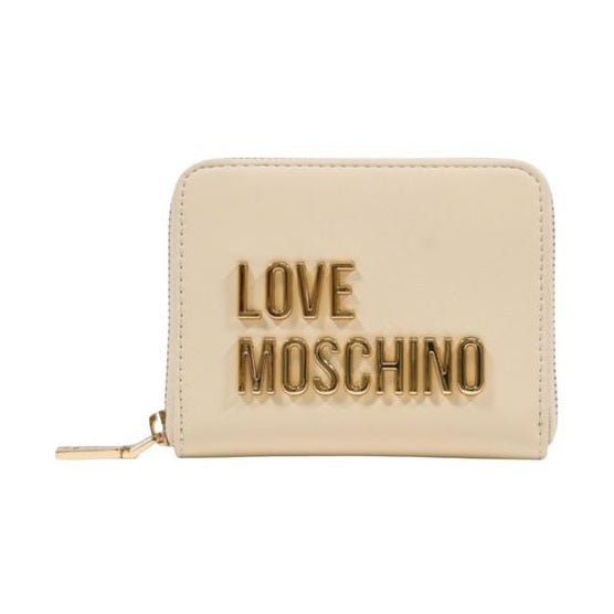 Love Moschino Beige Polyethylene Wallet