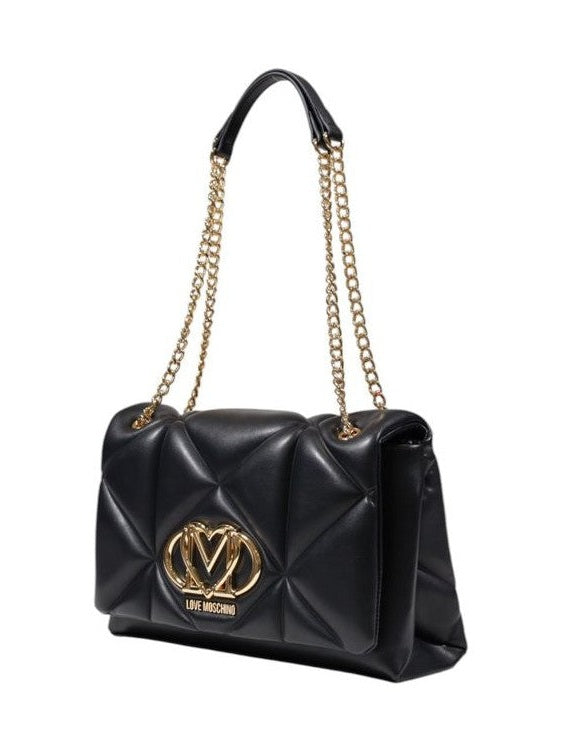 Love Moschino Black Polyethylene Handbag