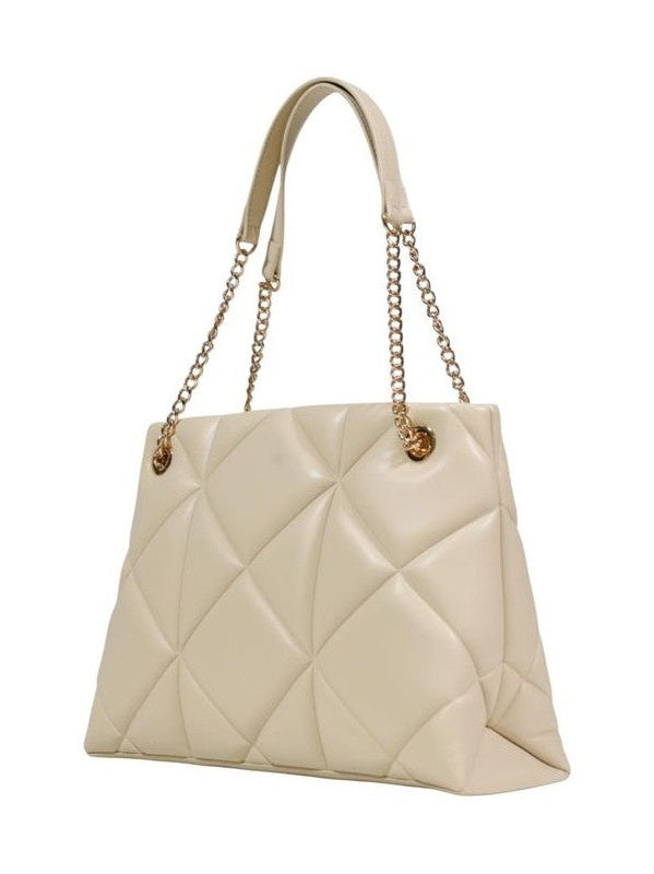 Love Moschino Beige Artificial Leather Handbag