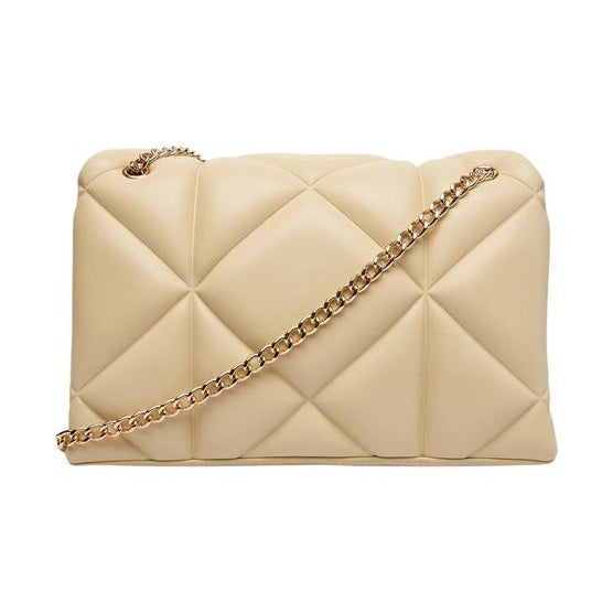 Love Moschino Beige Artificial Leather Handbag