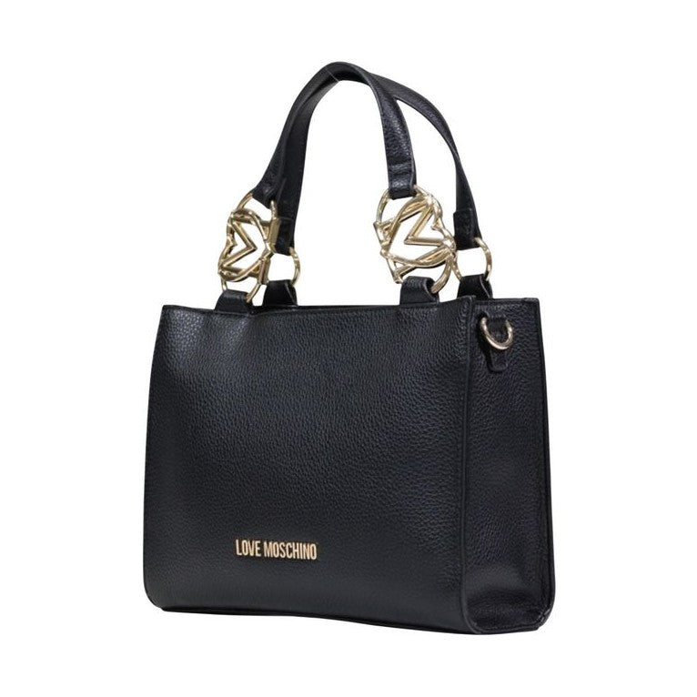 Love Moschino Black Polyethylene Handbag