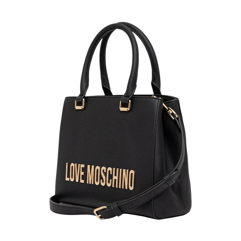 Love Moschino Bicolor Polyethylene Handbag