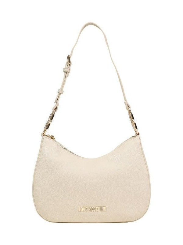 Love Moschino Beige Polyethylene Handbag