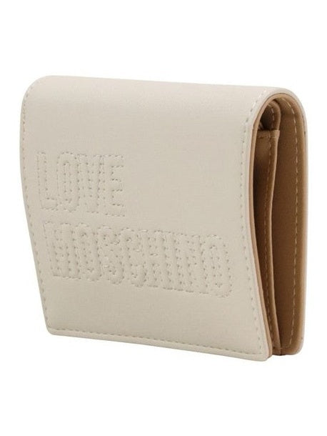 Love Moschino Beige Polyethylene Wallet