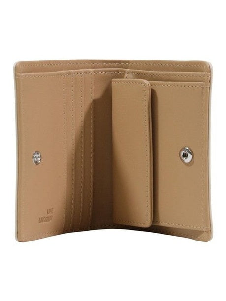 Love Moschino Beige Polyethylene Wallet