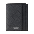 Ferragamo Black Calf Leather Bos Taurus Wallet