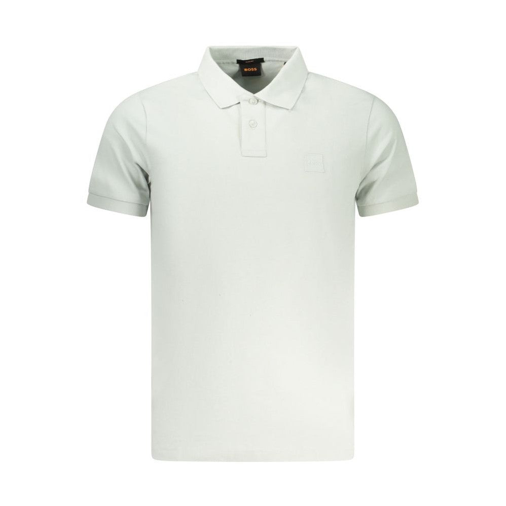 Hugo Boss Verde Cotton Men Polo Shirt