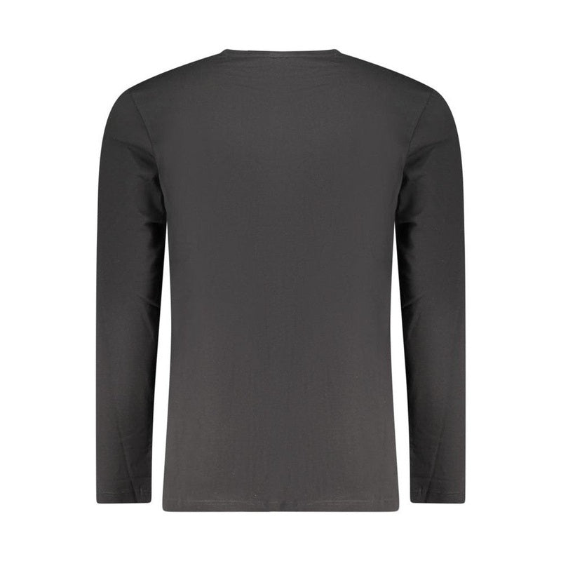 Hugo Boss Black Cotton Men T-Shirt