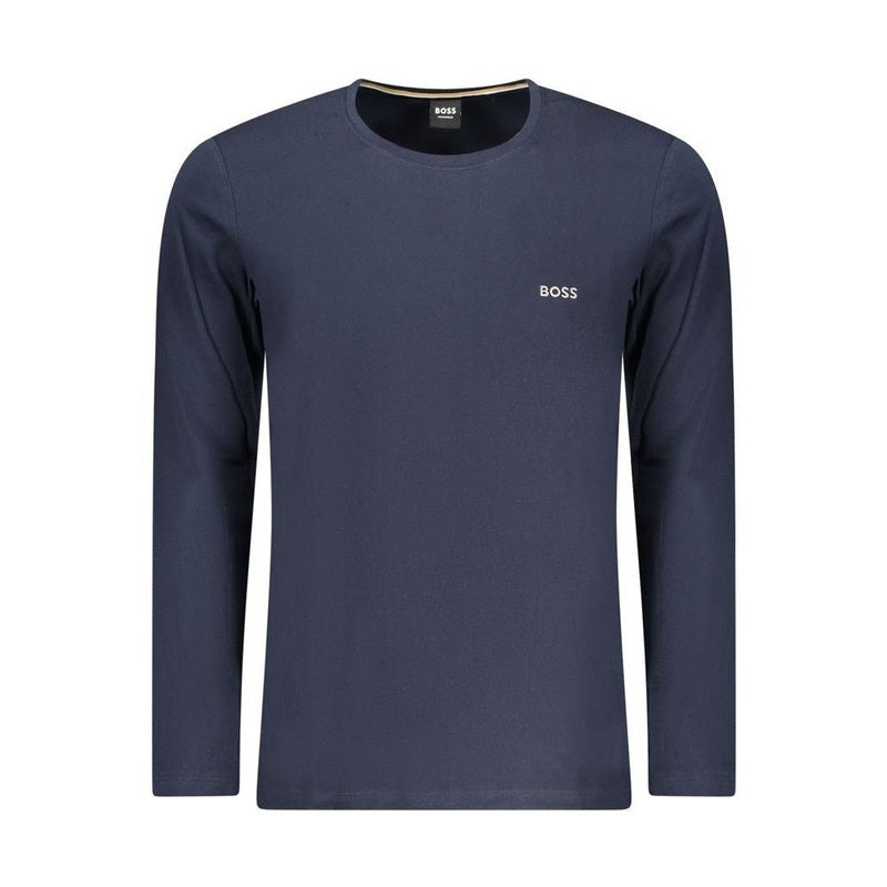 Hugo Boss Blue Cotton Men's T-Shirt