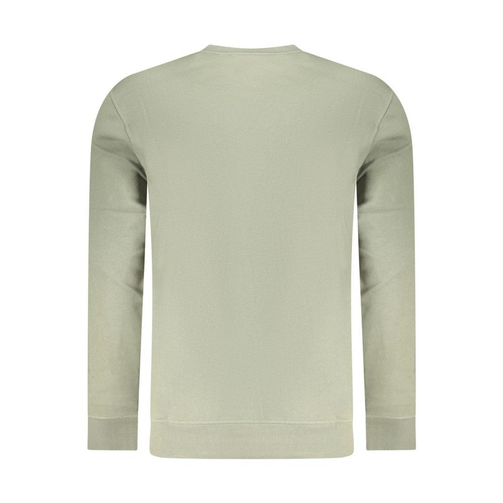 Hugo Boss Verde Cotton Men Sweatshirt