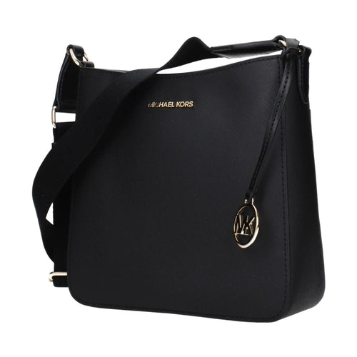 Michael Kors Black Leather Crossbody Bag