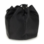 Prada Black Silk Backet Bag
