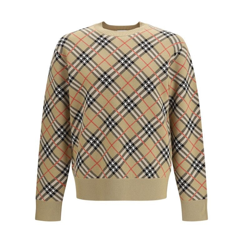 Burberry Beige Cotton Sweatshirt
