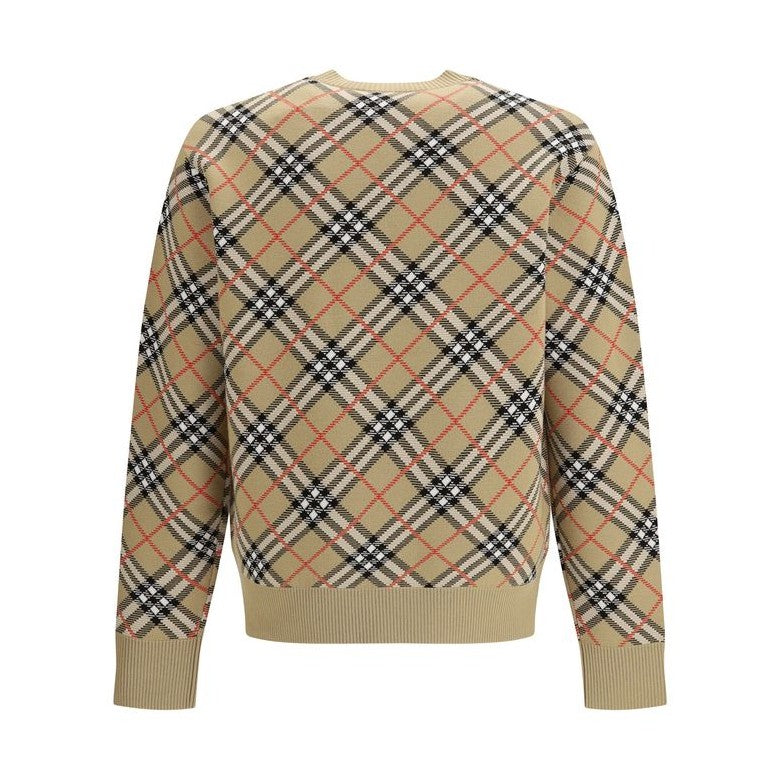 Burberry Beige Cotton Sweatshirt