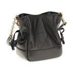 Saint Laurent Black Lamb Ovis Aries Aries Clutch Bag