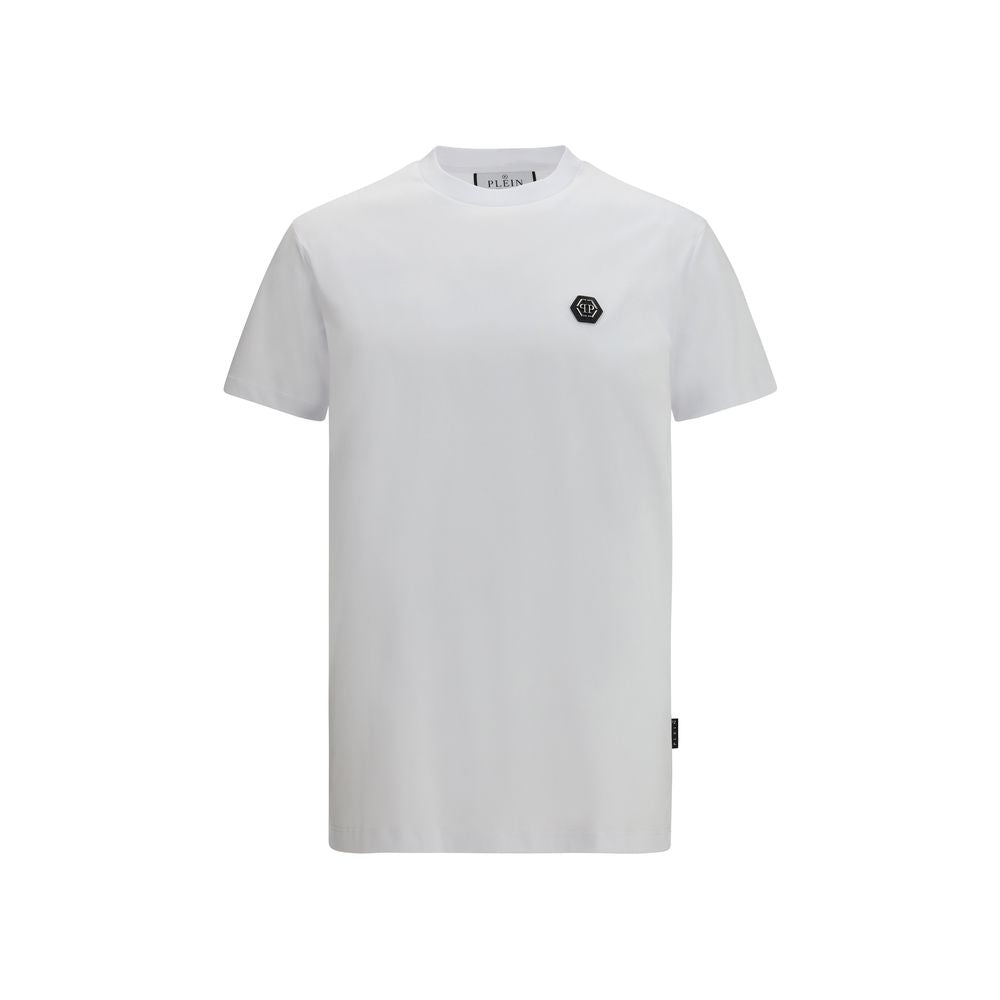 Philipp Plein White Cotton T-Shirt