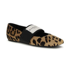 Givenchy Beige Calf Leather Bos Taurus Ballet Flats