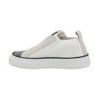 Brunello Cucinelli White Nylon Low Top Sneakers