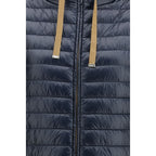 Herno Blue Polyester Coat