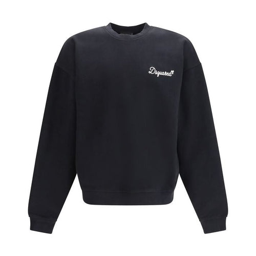 Dsquared² Black Cotton Sweatshirt