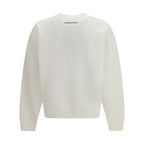 Dsquared² White Cotton Sweatshirt