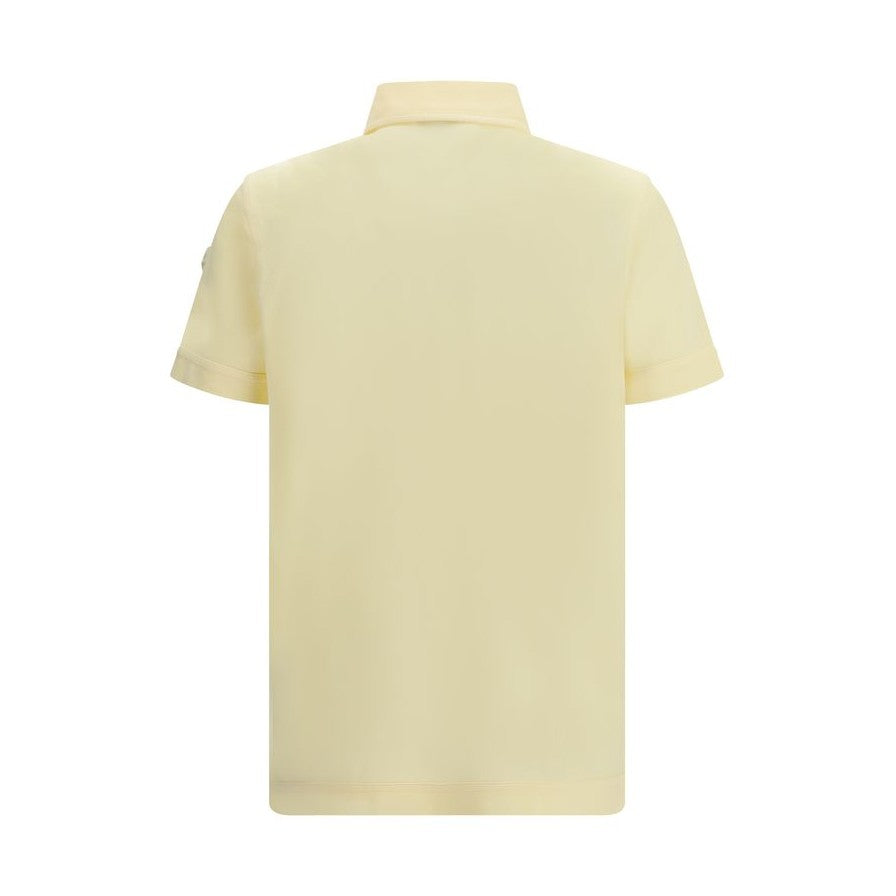 Moncler Bicolor Cotton Polo Shirt