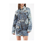 Moschino Multicolor Cotton Casual Dress
