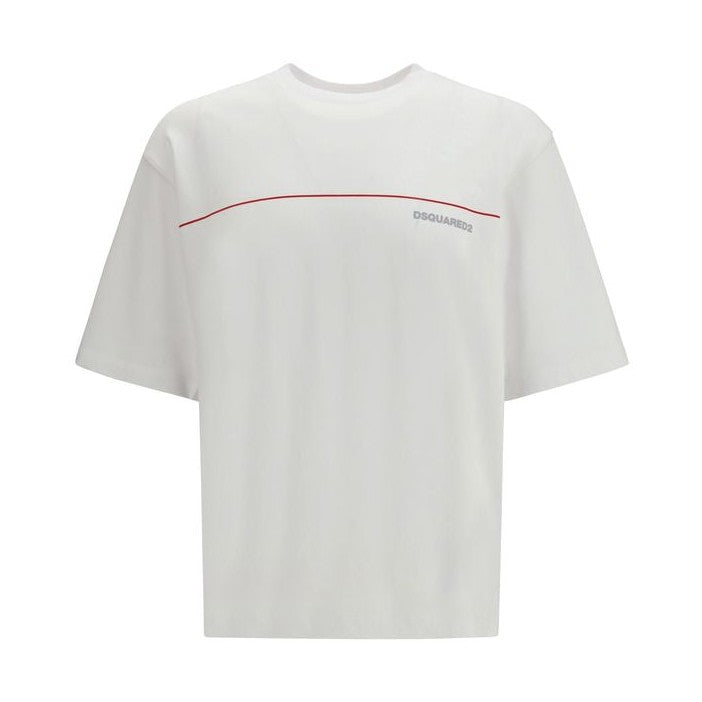 Dsquared² White Cotton T-Shirt