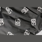 Dolce & Gabbana Black Logo Print Whole Head Wrap Capello Hat