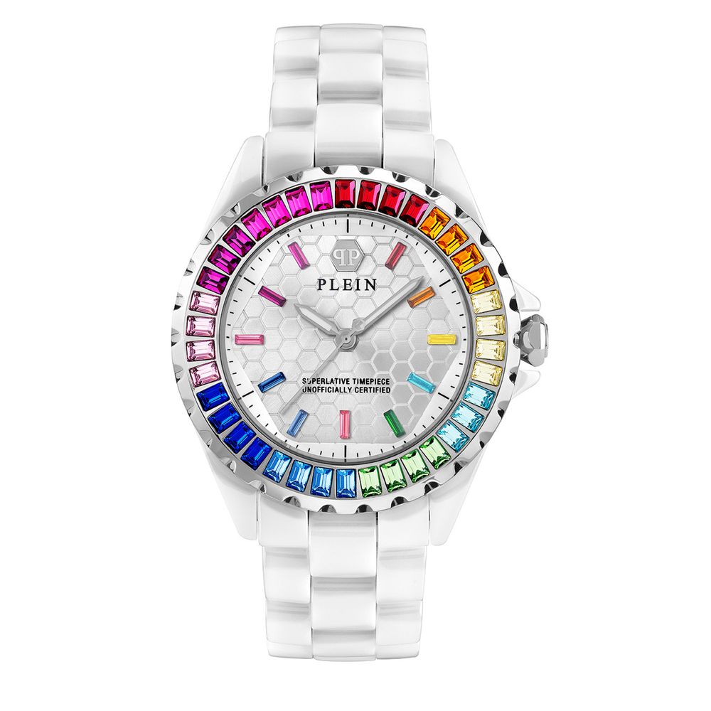 Philipp Plein White Ceramic Dress Watch