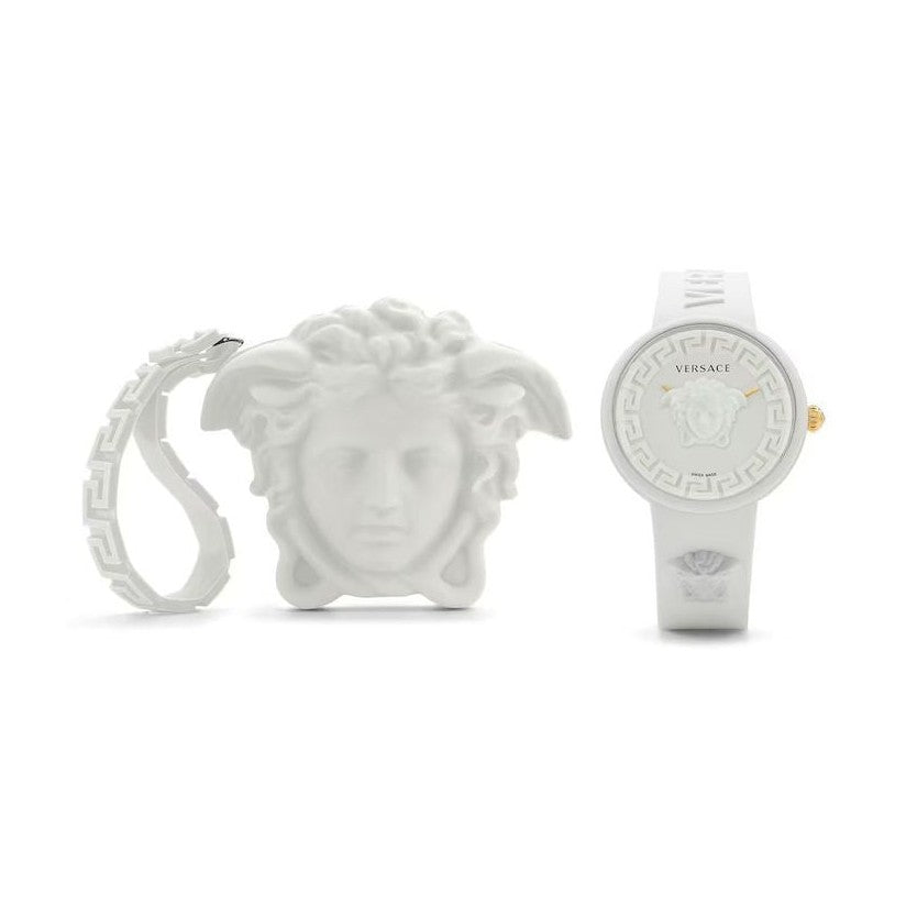 Versace White Synthetic Sport Watch