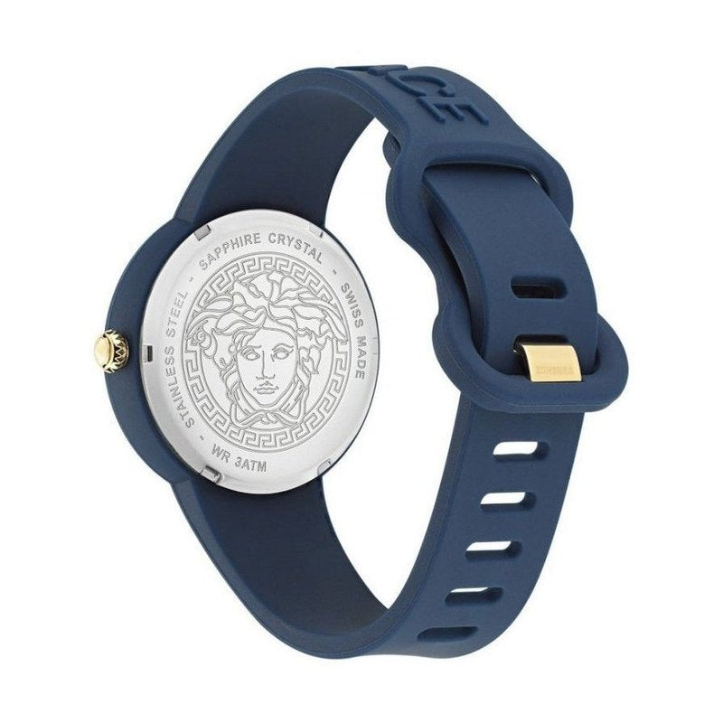 Versace Blue Synthetic Sport Watch