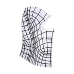 Dolce & Gabbana Men White Stripes Nylon Ski Mask Balaclava Hat