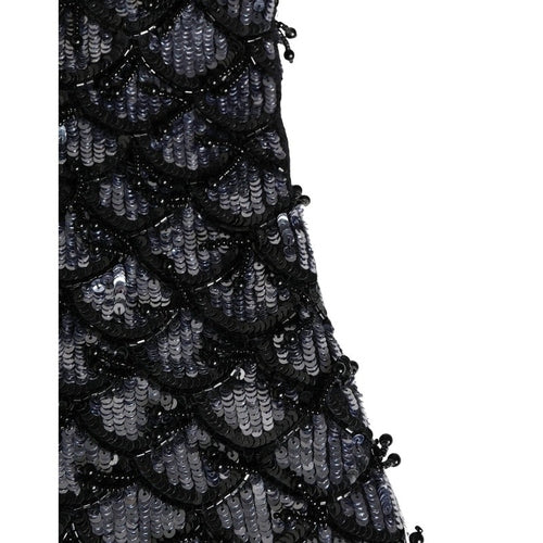 Dolce & Gabbana Black Wool Crystal Embellished Balaclava Hat