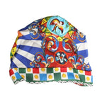 Dolce & Gabbana Multicolor Carretto Motif Turban Headwear Hat