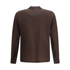 Herno Brown Polyamide Shirt