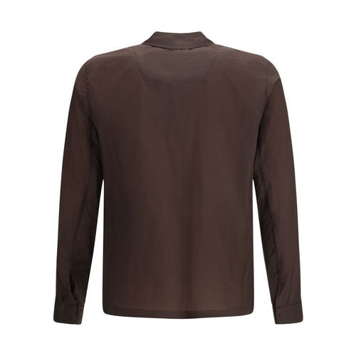 Herno Brown Polyamide Shirt