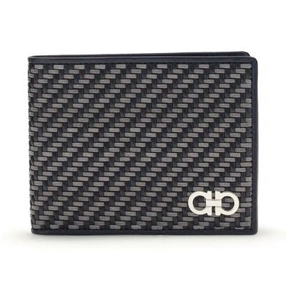 Ferragamo Gray Lamb Ovis Aries Aries Wallet