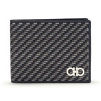 Ferragamo Gray Lamb Ovis Aries Aries Wallet