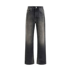 Haikure Black Cotton Relaxed Fit Jeans