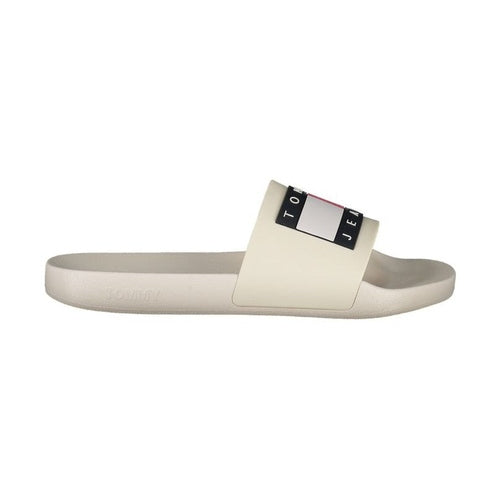 Tommy Hilfiger Beige Polyurethane Men's Slipper